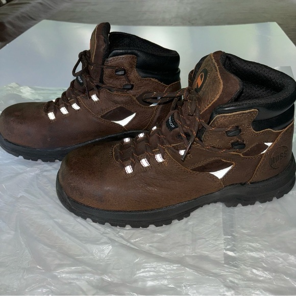 Hoss Boot Company Men's Lorne 6in Composite Safety Toe Lace Up Work Boots Sz 10 - Picture 5 of 13